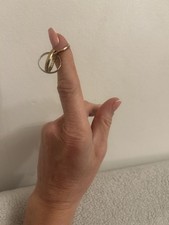 Gold 9ct Wedding Ring Tri