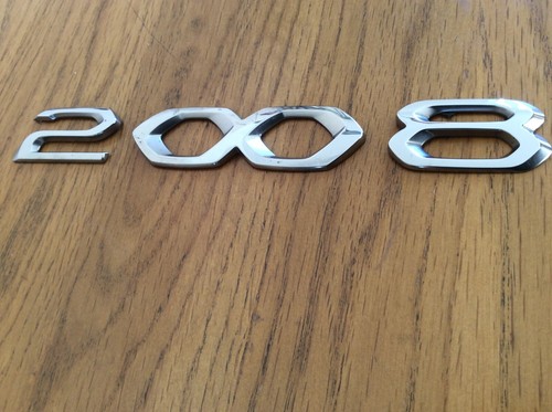 Peugeot 2008 badge genuine - badge,