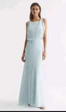 Reiss Ida Light Blue Cowl Neck