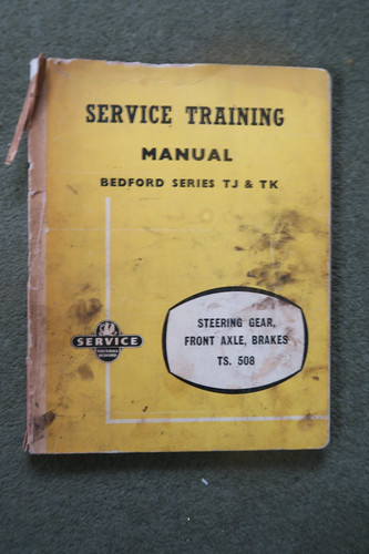 Genuine bedford workshop - bedford,