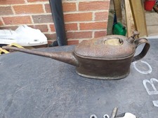 Vintage  Braimes Oil Can  /Oiler "brass spout"