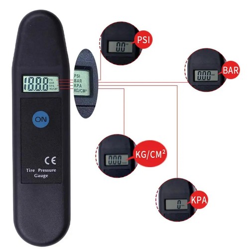 Digital air pressure gauge psi - digital,