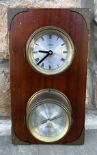 Vintage Vetus Ships Bell Clock