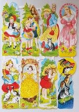 Vintage Style Paper Scraps Red