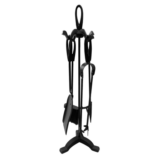 Amos piece metal fireplace - amos,