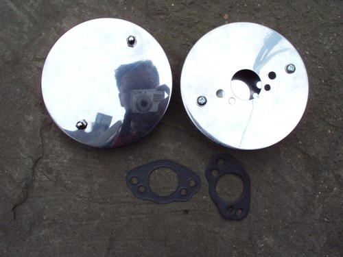 Pair chrome pancake - pancake, air