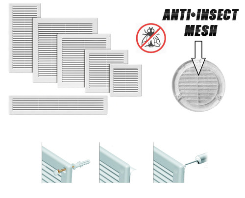 White air vent - air, grille