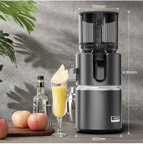 Cold press juicer with 9 - press,
