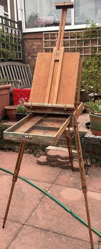 Easel french portable field - easel,