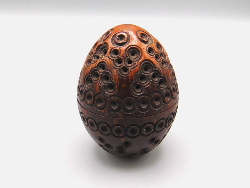 Antique carved coquilla nut - antique,