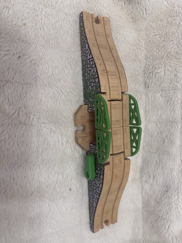 Wooden train track brio - train,