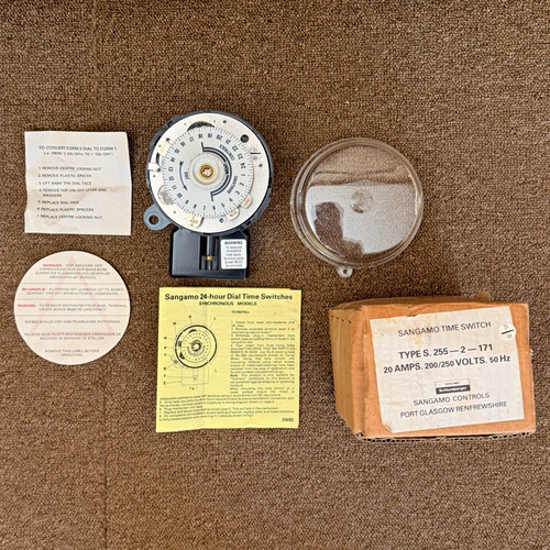 Sangamo hour dial time - 24-hour,