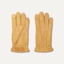 UGG -Genuine Mens Chestnut Three-Point Leather Tech Gloves Size L Boxed & Sealed