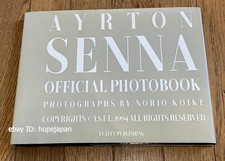 AYRTON SENNA official Photo Book Japan