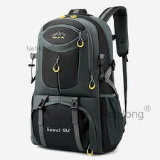 60L Sports Backpack Outdoor Backpack Waterproof Bags Camping Hiking Travel UK