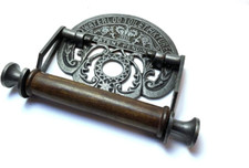 Cast Iron Waterloo Vintage Design Victorian Wall Mounted Toilet Roll Holder
