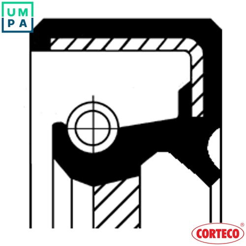 Shaft seal camshaft 19034990b - shaft,