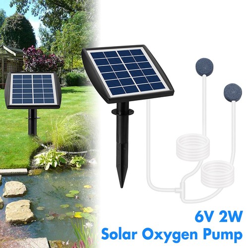 Solar powered water - air, pump