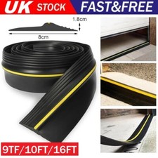 Garage Door Floor Threshold Weather Seal Heavy Duty Rubber Draught Excluder UK