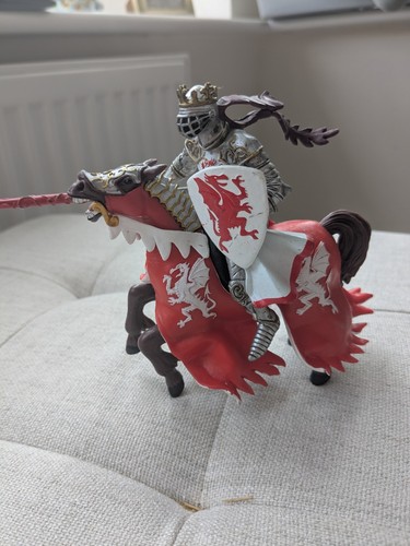 Papo red dragon king - red, and