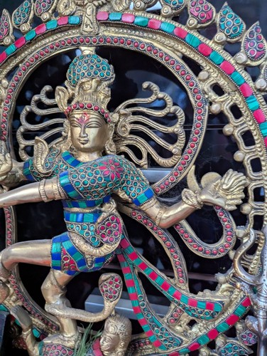 Lord shiva natraj - lord, brass