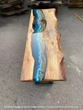 30"x12" Ocean Wave Epoxy Resin