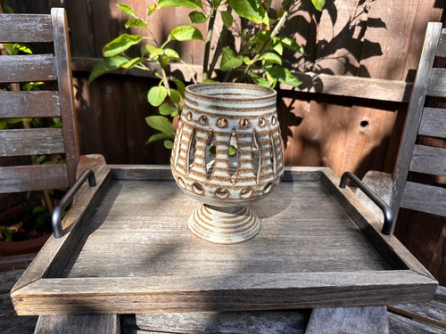 Broadstairs pottery pierced - broadstairs,