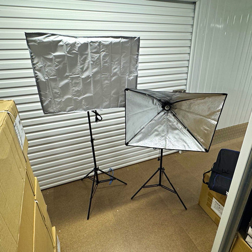 Portable square rect softbox - portable, &
