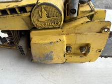Vintage NICE McCulloch D36 Chainsaw - for Parts Repair