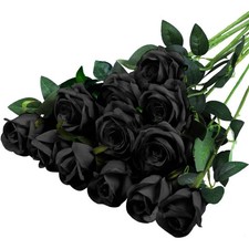12x Realistic Artificial Rose