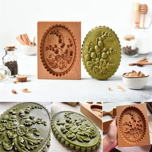 Stamp gingerbread cookie - gingerbread, mold
