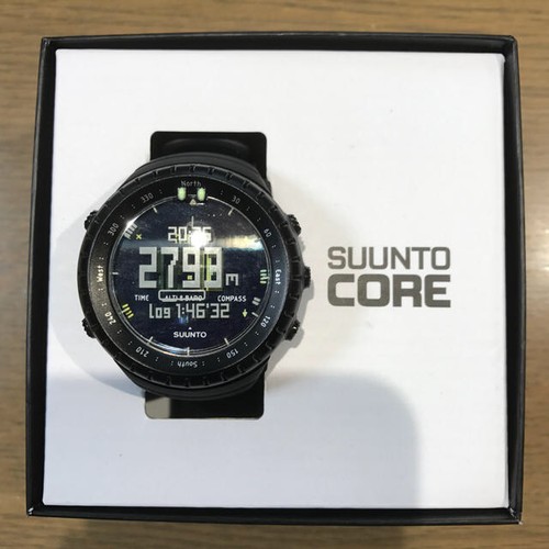 Suunto core all black - core, unused