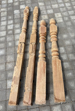 Victorian newel posts 4 no