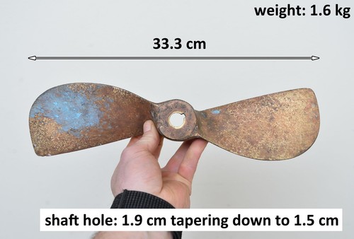 Used boat propeller - used,