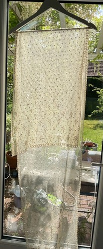 Antique cream embroidered - antique,