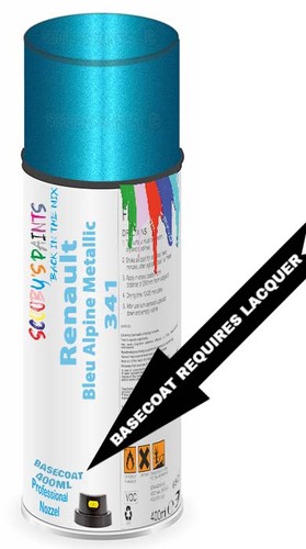 Aerosol spray paint - aerosol, renault
