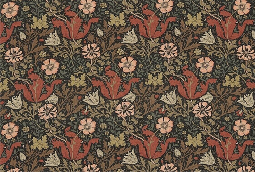 William morris curtain - morris, fabric