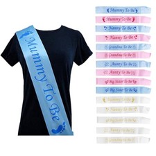 Baby Shower Party Sash Mum To