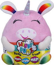 Windy Bums UNICORN Cheeky Farting Plush Toy   Parps, Wiggles and Giggles