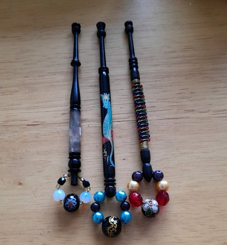 Ebony lace bobbins grey - ebony,