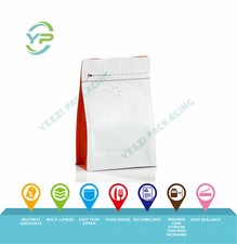 250g Matte White Flat bottom