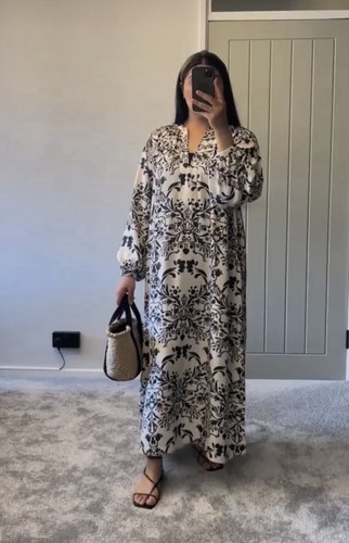 Women printed kaftan - printed,