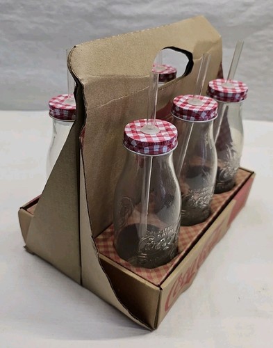 Coca cola milk bottles set - milk, of