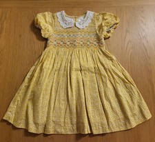 Next Smocked Dress Girls 4-5