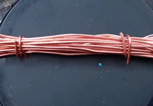 Copper wire stripped bright - copper,