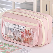 Pink Pencil Case Large