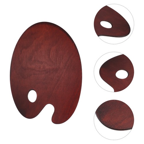 1pc wooden painting pallet - wooden,
