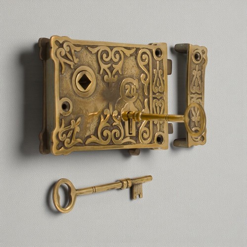 Solid aged brass - aged,