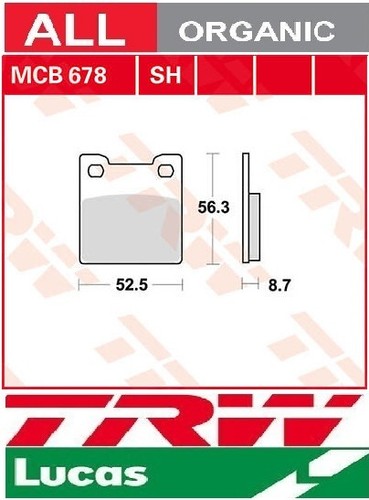 Set trw lucas - 2, mcb678