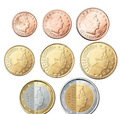 Luxembourg coins unc cent - cent, to